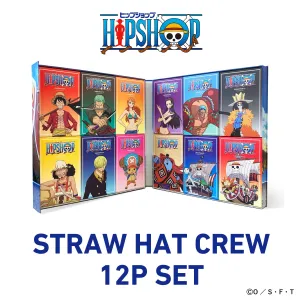 ＜ONE PIECE＞ STRAW HAT CREW 12P SET/麦わらの一味12点セット ワンピース アンダーパンツ メンズ/レディース/ユニセックス ポリエステルタイプ ボクサーパンツ