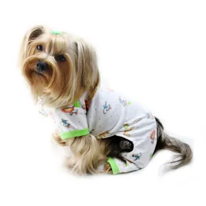 Party Animals Knit Cotton Dog Pajamas