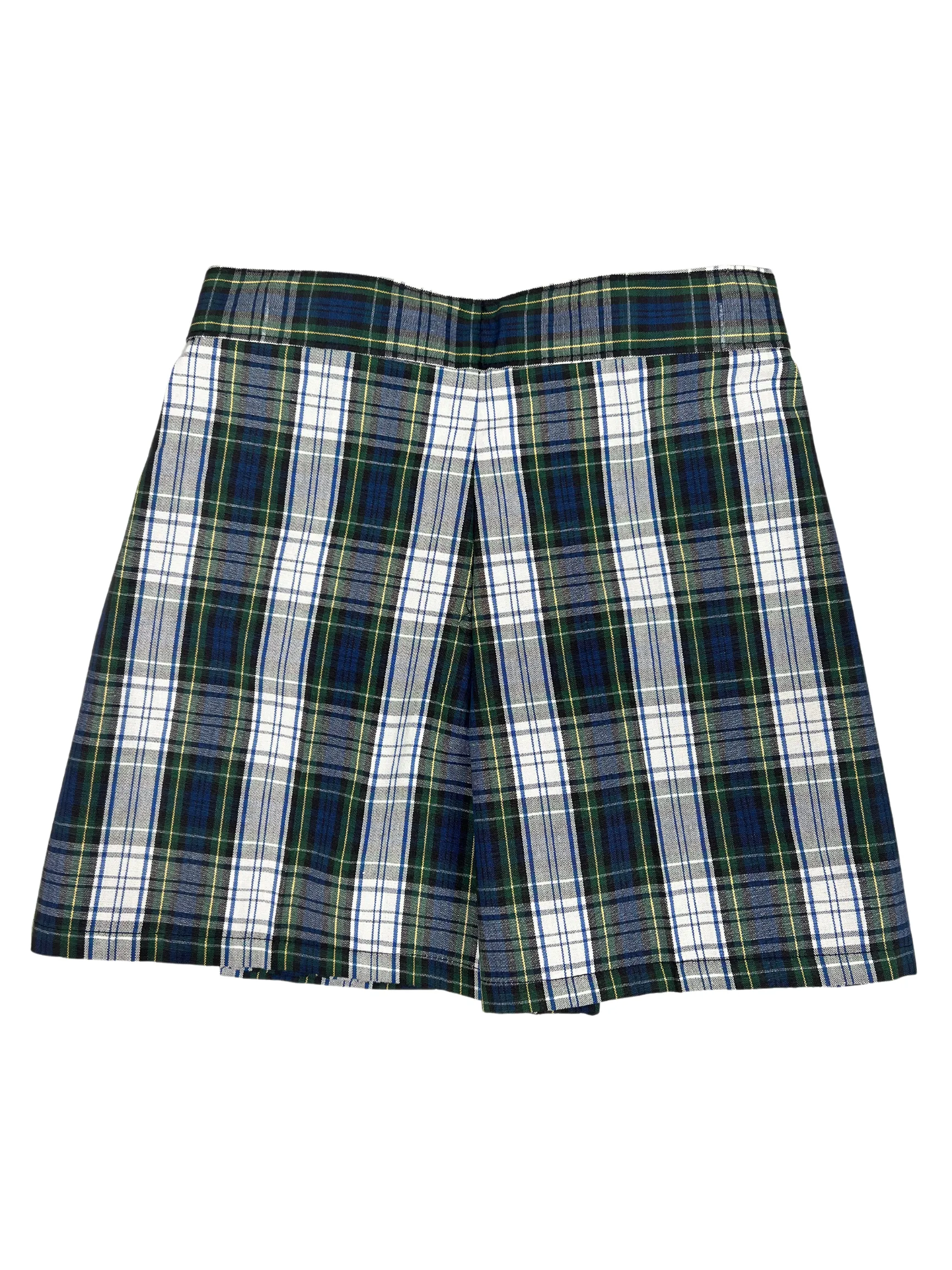 Plaid 80 Flap Skort