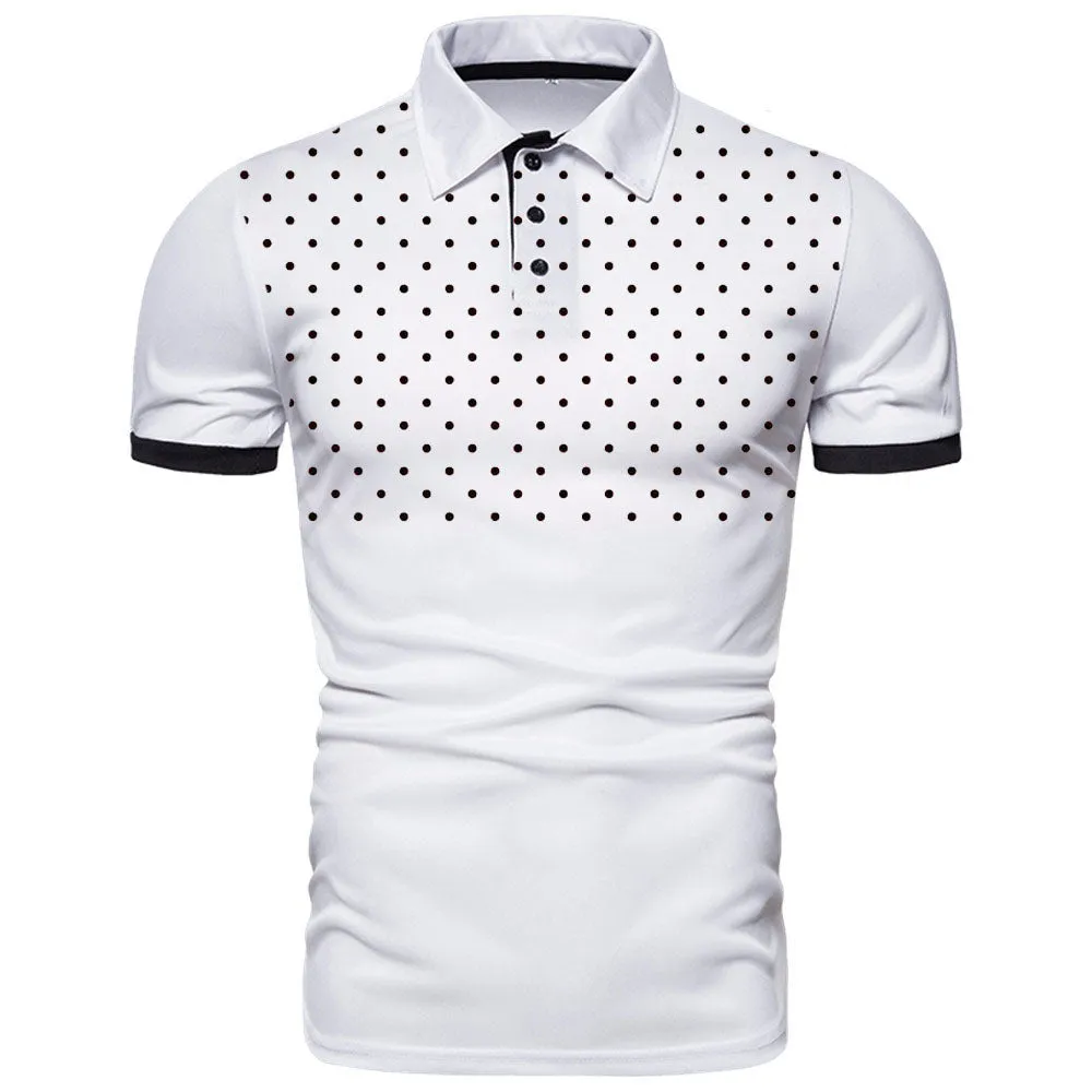 Pologize™ Alessandro Dotted Short Sleeve Polo Shirt