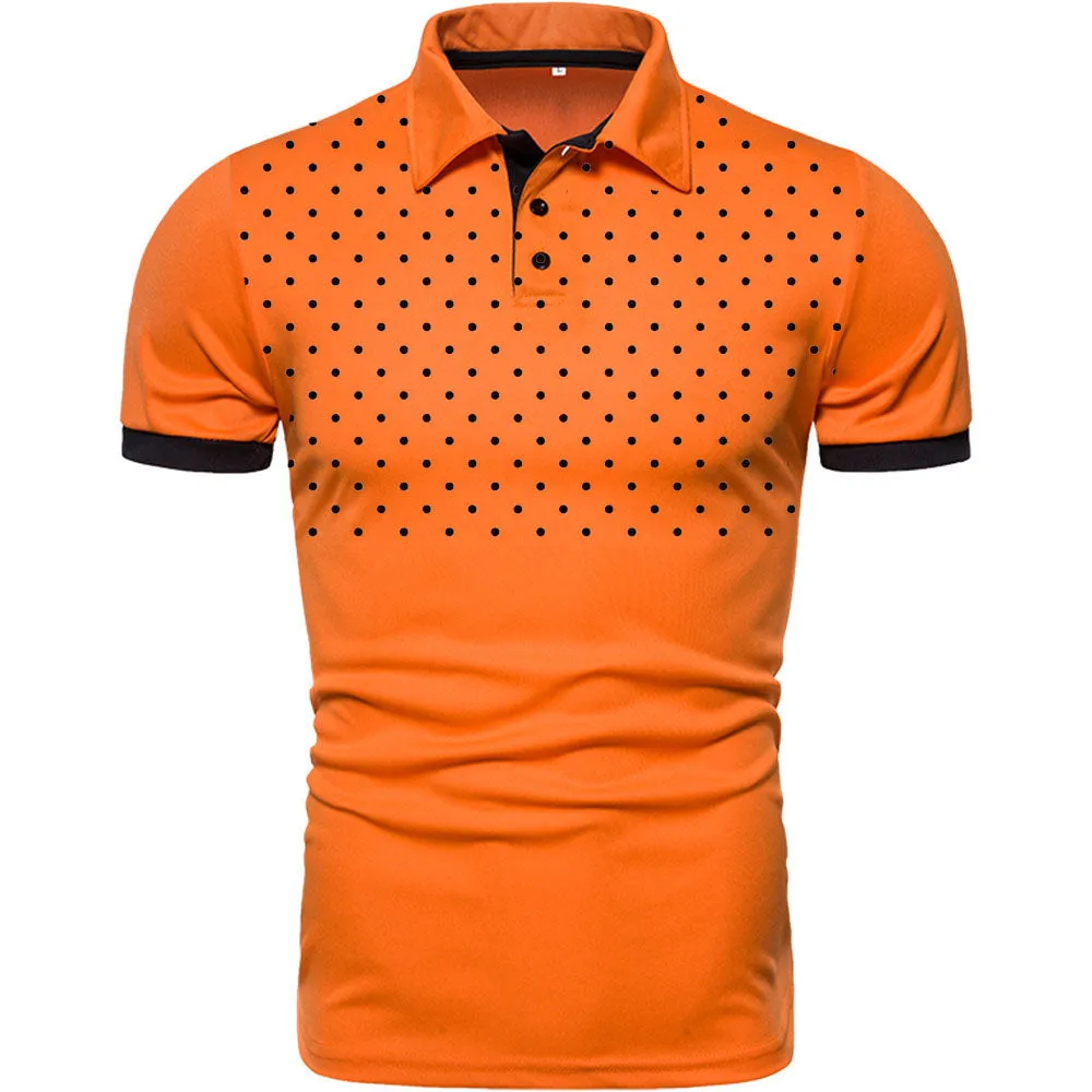 Pologize™ Alessandro Dotted Short Sleeve Polo Shirt