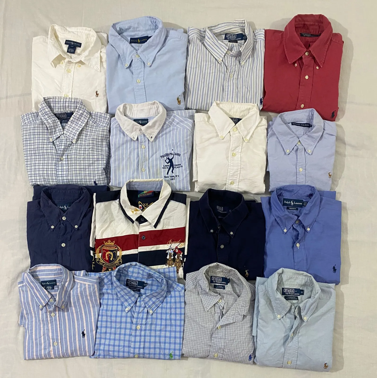 Premium Ralph Lauren Polo Shirts - 26 Pcs