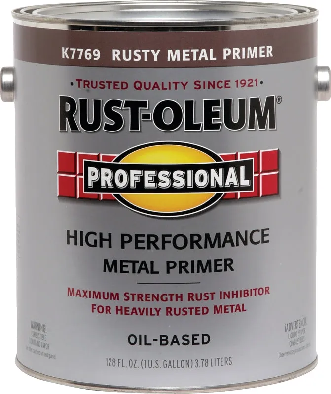 Rust-Oleum K7769402 Rusty Primer, Flat, Red Primer, 1 gal :GAL: QUANTITY: 2