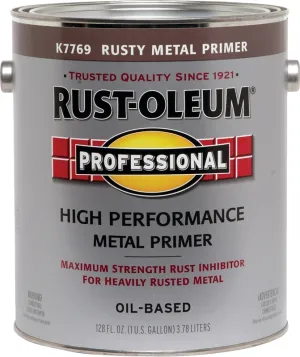 Rust-Oleum K7769402 Rusty Primer, Flat, Red Primer, 1 gal :GAL: QUANTITY: 2