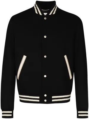 Saint Laurent  Coats Black