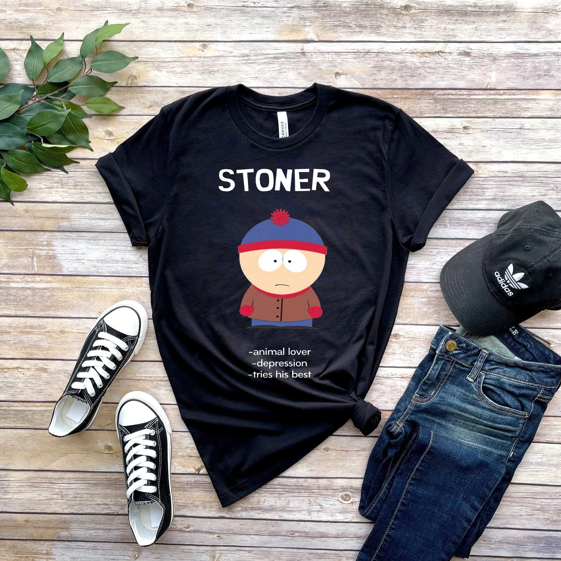 stan marsh  stoner name meme  , southpark t shirt , animated cartoon,90s t shirt ,gift for fans of southpark