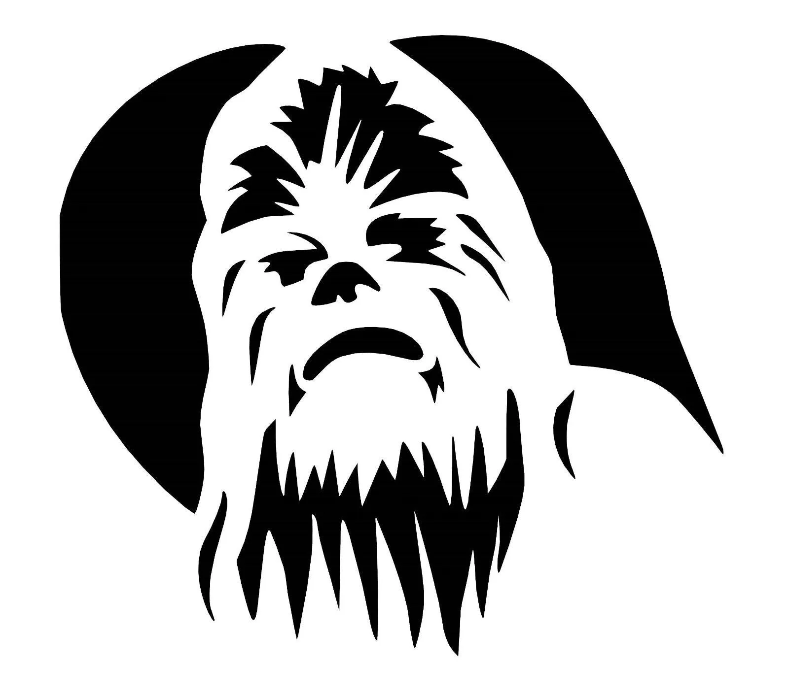 StarWars Chewbacca vinyl Decal / Sticker