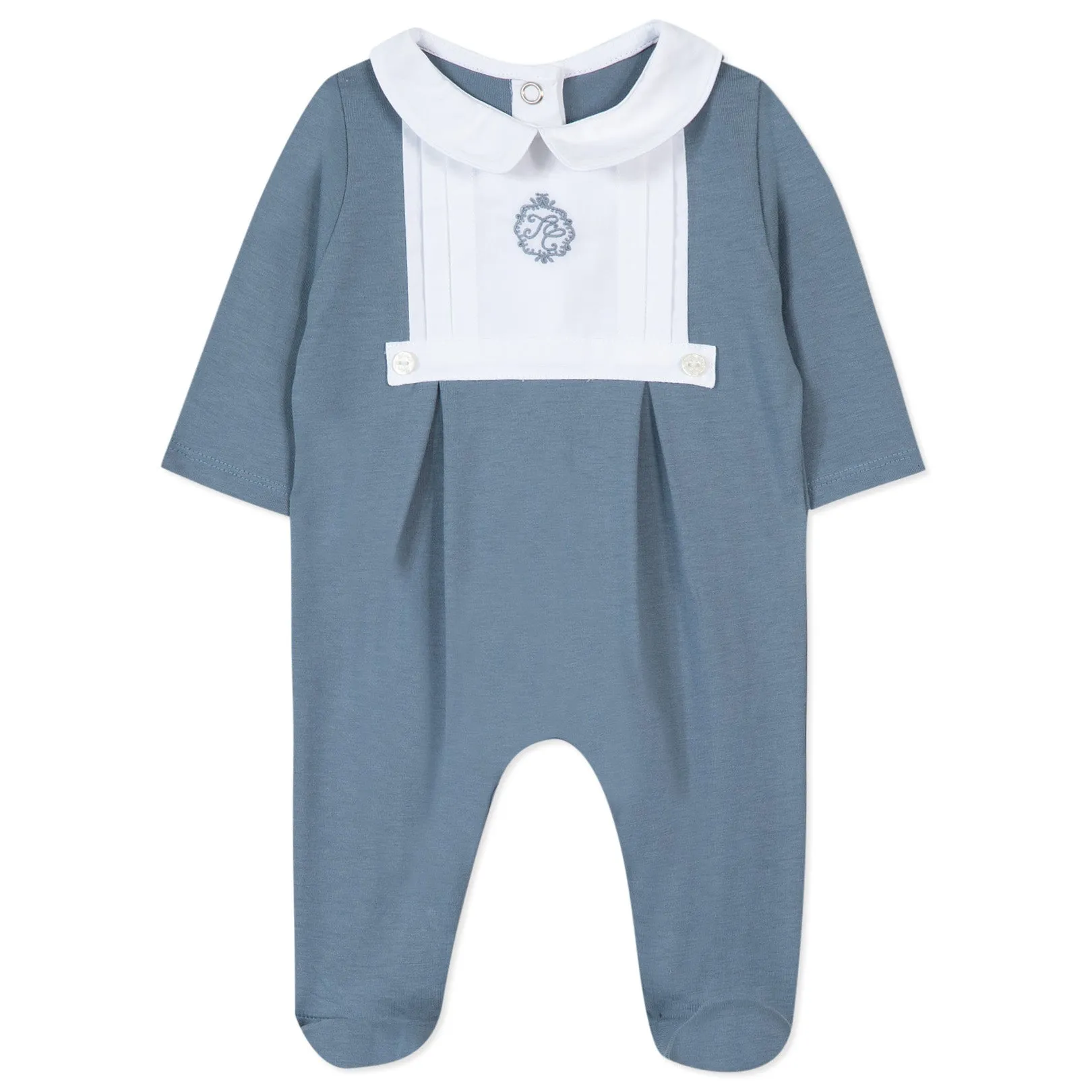 TC Monogram Footed Pajamas