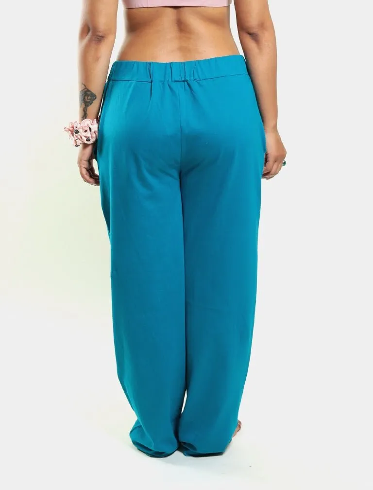 Teal 100% Organic Cotton Pajama