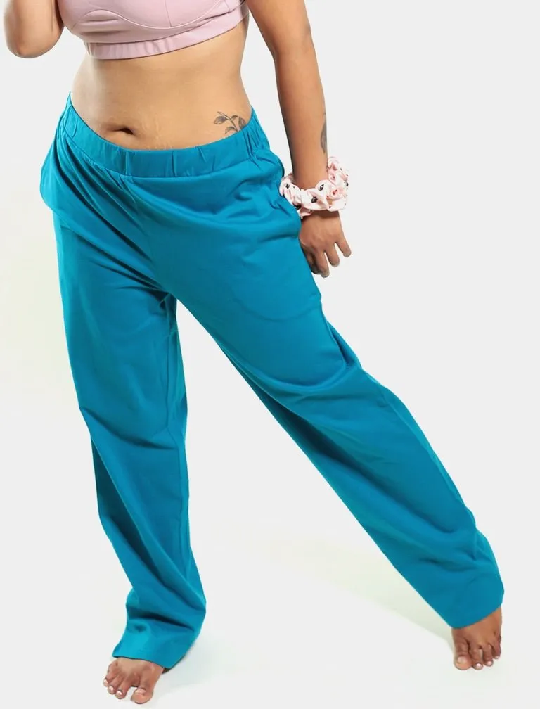 Teal 100% Organic Cotton Pajama