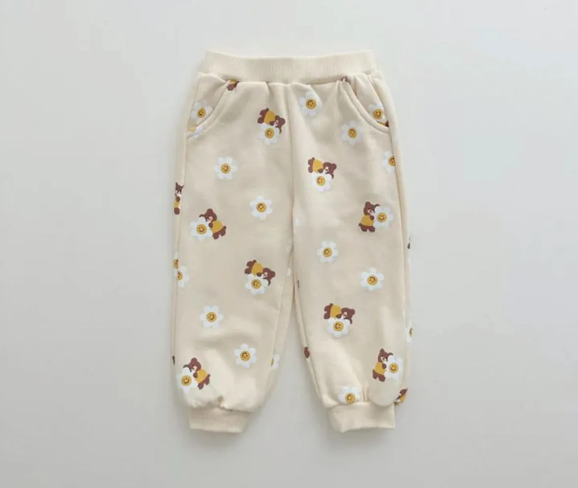 Teddy Bear Daisy 2 Piece Jogger Set