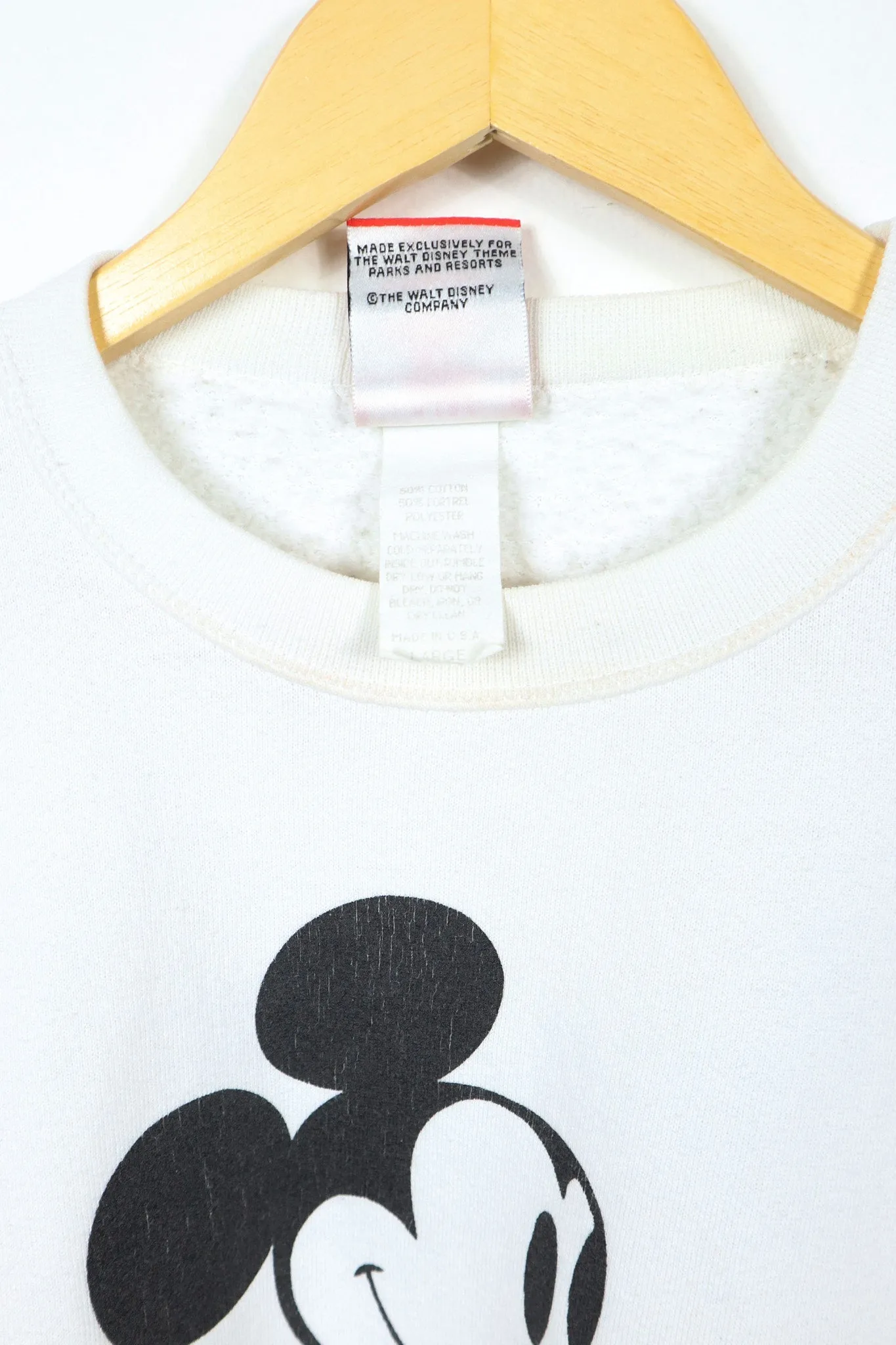 Vintage Walt Dinsey World Mickey Mouse Crewneck