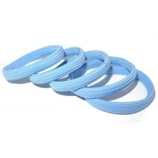 Where on Earth Hair Tie Pack Sky Blue