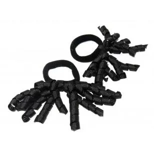 Where on Earth Korker Mini Hair Ties Black