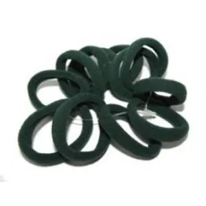 Where on Earth Mini Soft Hair Ties Green