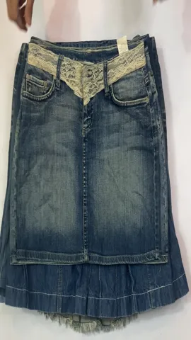 Y2K Midi Denim Skirts (RE-191)